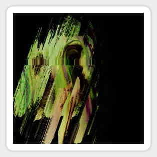 FROM YOUR MIND Horror Glitch Art Sticker